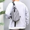 Amazon Bolsa de ombro casual estilo coreano masculina Mochila de tecido Oxford repelente de água Bolsa de peito para esportes ao ar livre Cross-Border