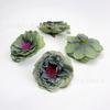 Cabeça de Rosa Multicamadas Simulada de 5cm Flor de Seda Lulian Decoração de Casamento para Casa DIY Acessórios de Cabelo Feitos à Mão Acessórios de Flores Artificiais