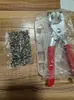 Juego de Instalación de Hebilla de Cinco Garras, Botón de Presión Sin Costura, Pinzas de Presión Manual, Herramienta para Broches, Nuevo Broche Oculto Multifuncional