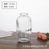Vaso de Vidro Transparente Retrô Personalizado Transfronteiriço Decoração de Restaurante Arranjo de Flores Botão Conjunto de Vasinhos Coloridos de Alto Nível