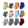 BÁSICOS PARA NIÑOS Calcetines de algodón nuevos con dibujos animados para niños de Amazon, calcetines antideslizantes para el suelo, calcetines de media pantorrilla para bebé, calcetines para niñas