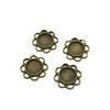 Joyería de Aleación de Zinc Estilo Retro 8 mm Accesorios para Ropa Accesorios para el Cabello Accesorios para Horquillas