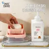 Caja de Almacenamiento de Jabón para Desagüe de Baño BNBS, Simple Soporte y Plato para Jabón para el Hogar