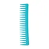 Pente profissional para cabelo com repartição de penteado 'cabeça de óleo', tamanho grande, colorido, antiestático, masculino, para pentear para trás, pente para cabelo ondulado