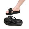 Pantuflas para Mujer para Usar Fuera de Casa, Antideslizantes, Sandalias de Plataforma Gruesa de Moda y Versátiles de Alto Valor para Mujer para Usar Fuera de Casa, Pantuflas al Por Mayor