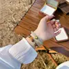 Pulsera de Jade Hetian Qingshui Estilo Nuevo Joyería Estilo Nacional Femenina Incienso Cinco Piezas Nuevo Estilo Chino