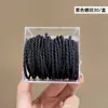 Goma para el cabello de color marrón lechoso, alta elasticidad, duradera, para mujeres, simple, tipo toalla, nuevo accesorio para el cabello