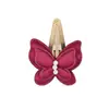 El Nuevo Gancho para el Cabello de Tela Hecho a Mano de Doble Capa Más Popular de Amazon con Mariposa Tridimensional y Perlas para Niñas y Bebés