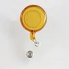 Fivela Redonda Fácil de Puxar Fivela Telescópica Fácil de Puxar Dispositivo Anti-Perda para Celular Clipe de Crachá Fivela para Pendurar Crachá Fivela Retrátil