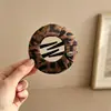 Accesorio para el Cabello Semirecogido Estilo Nuevo 2026: Pinza de Plátano de Malla, Pinza de Garra Francesa con Lazo Negro, Pinza para el Cabello de Lunares para la Parte Posterior de la Cabeza
