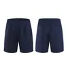 Venda direta da fábrica de shorts casuais esportivos versáteis de poliéster de cor sólida, secagem rápida, respiráveis, com impressão personalizada, atacado
