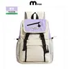 Mochila Ligera de Bloques de Color para Estudiantes Universitarios Mujeres 2026 Gran Capacidad Mochila de Viaje y Ocio Logo Personalizado Diseño Ligero