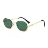 Mu Moda Europea y Americana Nuevas Gafas de Sol Metal Medio Marco Miaojia Gafas de Sol de Gama Alta Duqiao Gafas de Sol de Exportación para Hombres
