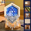 Ímã de Geladeira imitação Brocado Song Prata Miao DIY Artesanal Ímã de Geladeira Estilo Chinês Decoração Ornamentação para Atividade de Team Building Cultural e Criativa da Comunidade