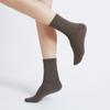 Calcetines de Yoga Antideslizantes Profesionales de Algodón para Mujer Absorbentes de Sudor para Interiores Fitness Calcetines Deportivos Antideslizantes de Silicona Calcetines de Media Pantorrilla Exportación