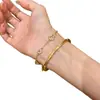 Fu Lu Shengcai ~ Pulsera de Cobre con Forma de Calabaza Shajin Estilo Chino Nuevo para Mujer Lujo Ligero Nicho Exquisita Nueva Joyería 2025