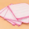 Paño de Cocina de 5 Capas 28*28, Estropajo, Antiadherente, Trapo de Limpieza de Fibra de Bambú, Paño para Platos, Venta Directa de Fábrica