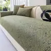 Cojín de Sofá de Chenilla Todas las Estaciones Estilo Wabi-Sabi Cubierta de Sofá Minimalista Moderna Cubierta de Cojín de Asiento Antideslizante Resistente a Arañazos Tela de Cubierta