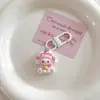 Fones de Ouvido Fofos, Pingente de Chaveiro de Desenho Animado Bonito, Pingente de Bolsa de Coração Delicado, Acessórios para Mochila de Estudante, Presente para Melhor Amiga
