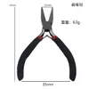 Envío Gratis 5 pulgadas Mini Pinzas Hechas a Mano Pinzas de Punta Fina Pinzas para Joyería Cortadores de Alambre Pinzas Especiales Hechas a Mano Pinzas de Punta Redonda En Stock