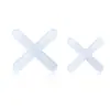 Clips Cruzados para Azulejos, Azulejos Adhesivos en Forma de Cruz, Clips de Posicionamiento para Azulejos, Separadores de Azulejos, Clips de Plástico para Juntas de Azulejos de 2 mm