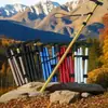 Bengala de escalada multifuncional, bastão de trekking dobrável telescópico, bengala de caminhada antiderrapante para exterior, ajustável, portátil e prática