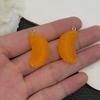 Colgante de Fruta Estéreo Artificial de Resina DIY Fresa Pequeña Naranja Manzana Llavero Pulsera Accesorios de Joyería