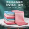 Paño de Encaje de Escamas de Pescado, Limpieza de Vidrio sin Marcas, Absorción de Agua, Sin Pelusa, Sin Grasa, Artefacto de Limpieza de Cocina, Estropajo de Toalla