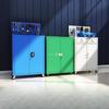 Gabinete de herramientas de hierro para trabajo pesado, caja de herramientas para taller de fábrica, gabinete de almacenamiento de hardware, cajón con ruedas, gabinete de herramientas móvil