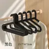 Cabides Domésticos que Não Marcam para Armazenamento no Guarda-Roupa, Cabides Anti-Marca de Ombro, Varal para Secagem no Quarto, Cabides de Plástico Antiderrapantes para Roupas