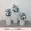 Ceremonia de Entrega de Coche Ventana Decoración de Boda Columna de Flores Arte Floral Tienda 4s Soporte de PVC de Bienvenida Columna de Papel Adornos de Decoración
