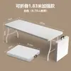 Mesa Plegable para Uso Doméstico, Mesa y Sillas de Comedor, Mesa Rectangular Simple de Plástico para Exteriores para Puestos de Mercado Nocturno, Mesa de Estudio Portátil