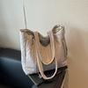Bolso de Hombro Transfronterizo de Gran Capacidad para Mujer, Nuevo Bolso de Hombro Casual Versátil 2026, Bolso Tote Estilo Relajado de Invierno
