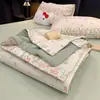 Colcha Fresca de Seda com Toque de Gelo, Nova para Primavera/Verão 2026, Colcha de Verão, Colcha com Ar Condicionado, Toque Duplo Fresco e Macio, Amigável à Pele e Respirável