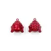 Venta al por mayor del fabricante Cabeza de Buda Chapada en Oro Campana de Agua Oro Mate Cabeza Pequeña de Buda Colgante para Llavero de Mochila Decoración Llavero