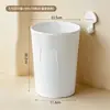Contenedor de almacenamiento giratorio con ventosa BNBSWall, cubo de basura doméstico de gran capacidad para cocina, dormitorio y baño