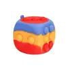 Brinquedo para Alívio de Estresse Haste Divertida Apertável Exterminador de Roedores 3D Bola para Alívio de Estresse Silicone Tartaruga de Silicone para Alívio de Estresse Bola de Apertar