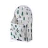 Bolsa de almacenamiento impermeable para colgar artículos escolares, tela para baño, dormitorio, mesita de noche, pared, libros, artículos diversos, bolsa de almacenamiento colgante