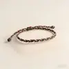 Pulseras de Cuerda Colorida Tejidas Transfronterizas, Pulseras Hechas a Mano para Hombres y Mujeres, Regalos Esenciales para Fiestas, Pulseras Pequeñas de Regalo