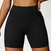 Pantalones cortos de yoga Zechuang con realce de cadera, estilo europeo y americano, con cintura alta y contracción abdominal, transpirables y ajustados para mujer, 8503