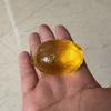 Simulación fruta limón cítrico adornos de cristal artesanías mostrador accesorios de decoración de escritorio para enviar amigos suministro transfronterizo