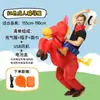 Disfraz Divertido de Vaquero Occidental para Montar Niños Atuendo de Presentación para Adultos Venta al por Mayor Disfraz de Festival para Escenario Disfraz de Caballo Inflable