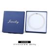 Caja de Terciopelo de Lujo Ligero de Alta Gama para Collar Regalo Almacenamiento Collar de Perlas Regalo Caja de Joyería de Perlas Fábrica Venta al por Mayor Pelo Lacio