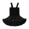 Vestido Tutu de Verão para Meninas Estilo Europeu e Americano Festa de Aniversário Vestido de Tule Bufante Vestido Princesa para Bolo Infantil Atacado