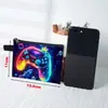 2026 Nuevo Estampado Genial de Controlador de Videojuegos Pequeño Monedero Portátil con Cremallera Bolsa para Monedas Exquisita Mini Bolsa para Auriculares