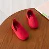 Novedad Primavera 2023 zapatos tipo frijol cuatro colores color liso suela blanda zapatos de princesa zapatos de mujer versión coreana de bebé niño primera generación de pelo