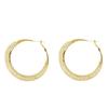 Aguja de Plata 925 Nueva Moda Elegante Anillo de Aro Grande para Oreja para Mujer Aretes de Diamante Flash de Gasa de Malla de Alta Gama para Rostro Aretes Delgados