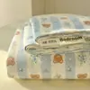 Sábanas de Algodón Lavado Grado A para Madre y Bebé Frescas Pequeñas Pieza Única Dormitorio Estudiantil Individual Doble Funda de Almohada de Algodón Puro Juego de Tres Piezas