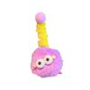 Pinza para el Cabello Color Caramelo Pequeño Monstruo Bola de Resorte de Felpa Divertida Divertida Tocado para Mujer Nuevo Clip de Pico de Pato Lindo Tridimensional