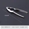 Pinza de nogal al por mayor cocina acero inoxidable tuercas avellana pinzas casero creativo multifuncional abridor de frutas mango de madera tuercas